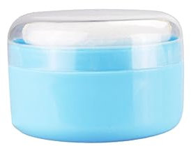 CIMAXIC 2satz Puderquaste Mit Sifter Für Körperpuder Leerer Behälter Für Babypuder Und Erwachsenenpuder Für Zuhause Und