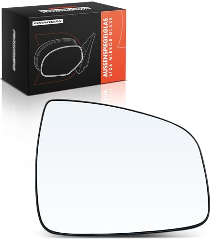 Frankberg Spiegelglas Außenspiegel Aussenspiegelglas 6001549717 | Rechts, Konvex, Manuell; Kompatibel mit Logan MCV KS, Logan Pick-up US, Duster Kasten, Duster, Logan LS, Duster HS