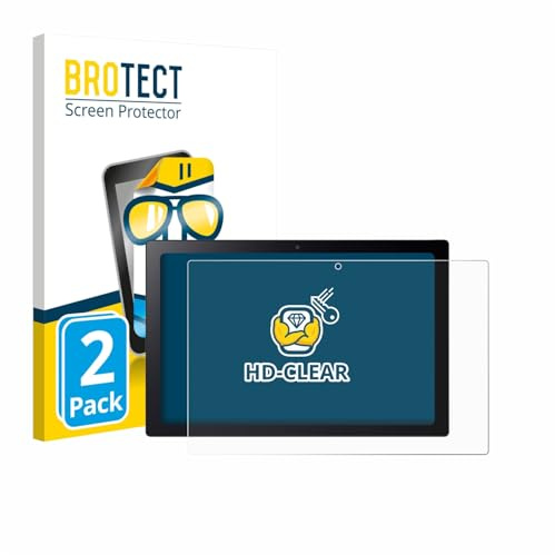 BROTECT Schutzfolie für Acer Chromebook Tab 311 | 2 Stück Transparenter Displayschutz Made in Germany Klare Displayschutz-Folie Clear Einfache Montage Case-Friendly