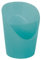 Esselte Pencil Pot/Pen Holder, Double Section Desktop Storage Organiser For Stationery, Home/Office Use, Embossed Pattern, Colour'Breeze Range, Blue, 626269