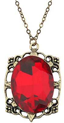 CENWA Bonnie Bennett Talisman-Anhänger Halskette Vampire Diaries inspirierter Schmuck, Metall