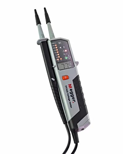 Megger TPT420 LCD/LED Probador de voltaje de dos polos