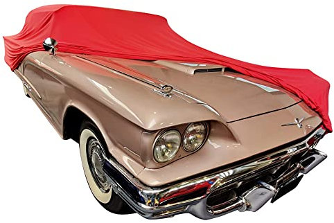 Star Cover Indoor Autoabdeckung kompatibel mit Ford Thunderbird 2nd gen Square Bird SUPER Soft Stretch