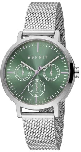ESPRIT Casual Uhr ES1L364M0055, grün, Lässig