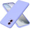 DESSEN Funda de Silicona Líquida para Motorola Moto G84 5G, Carcasa de TPU Suave, Ultra Delgada, Anti-Huellas Dactilares, Anti-Choque Bumper Cover Estuche. Lavanda