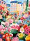 Cross & Glory - Petal Promenade: Springtime in Paris - 1000 Piece Jigsaw Puzzle for Adults | Vibrant Spring Colors | Satin Finish | 20x 27
