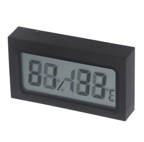 POPETPOP Igrometro Mini Igrotermografo Digitale Lcd Per Incubatrici E Covatrici Batteria Inclusa