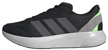 adidas Herren LIGHTSHIFT Shoes Laufschuhe, core Black/Grey Five/Lime Burst, 46 2/3 EU