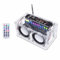 Puleuroy DIY Bluetooth-Lautsprecher-Kit, Aufnahmefunktion, FM-Radio, Lötübungs-Kit mit LED- und Fernbedienung