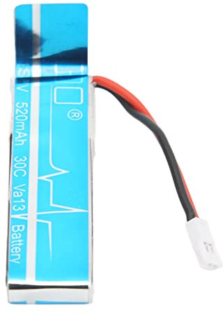 Replacement Lithium Battery, 3.7V 520mAh RC Helicopter Lithium Battery Lithium Ion for Repair