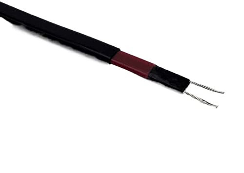 Cable calefactor autorregulable de 2 m y 12 V, cable calefactor duradero con conexión a tierra for coches y camiones.