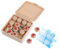 GETAJGHSD 1 Ensemble de Jeux d'échecs Chinois Miniatures pour Maison de poupée, Accessoires, pièces d'échecs Portables pour décoration de Maison de poupée, Jeux Chinois Traditionnels
