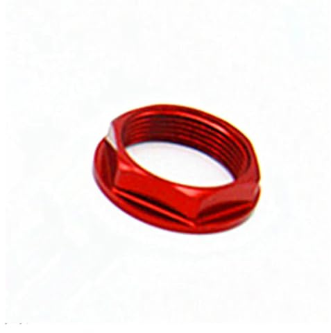 1 pezzo compatibile con dado perno ruota anteriore Ducati rosso CNC Racing compatibile con MV Agusta F3 B3(RED)