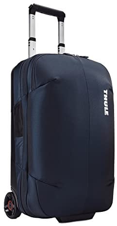 Thule Subterra Rolling Carry-On 36L Handgepäcks-Trolley (mit flexiblem Raumtrenner für weniger Falten) mineral blau
