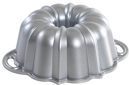 Nordic Ware Platinum Collection Cast Aluminum Bundt Pan, 6 Cup (japan import)