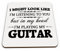 In My Head I 'm My Gitarre Neuheit Geschenk Untersetzer