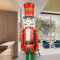 ECOM-CDL - Schiaccianoci gigante in legno da 1,2 m/1,5 m/1,8 m, re/soldato 4 feet Soldato rosso K05