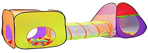 Tunnel Iglu und Zelt + 200 Bälle für Kinder
