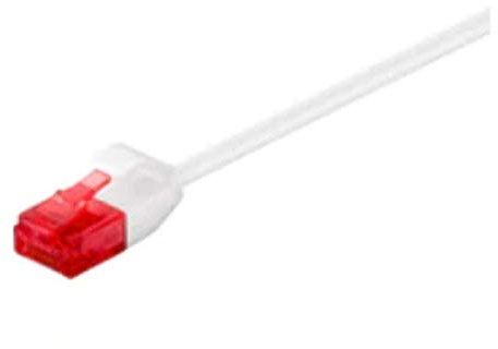 MicroConnect v-utp603 W-Slim 3 m CAT6 U/UTP (UTP) weiß Netzwerk-Kabel – Netzwerk-Kabel (3 m, Cat6, U/UTP (UTP), RJ-45, RJ-45, weiß)