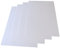 50x Deckblatt matter Karton, DIN A5, Bastelkarton, verschiedene Mengen, weiß 246g/m² (22760)