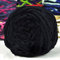 Bluelans® Strickwolle, weich, grob, Garn, Strickwolle, 100 g, erhältlich in 17 Farben. schwarz