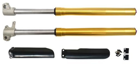 Tubes de fourche inversée réglables - 770mm - Dirt Bike