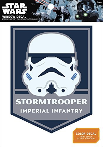 Star Wars Stormtrooper Imperial Infantry Badge Window Decal