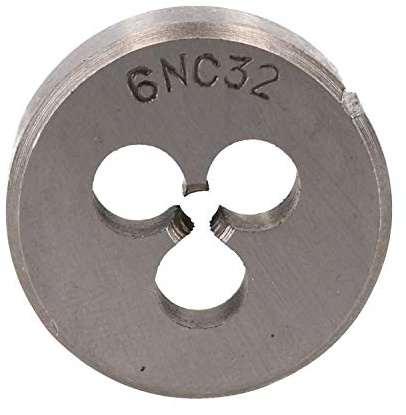 6 x 32 UNC Imperial Die Nut 1 (25mm) Tungsten Steel TD126