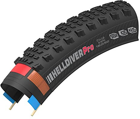 Kenda Helldiver Pro Tire 27.5X2.40 RSR AGC 60TPI Folding