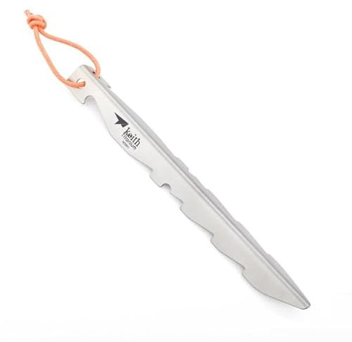 Keith Ti1205 Zelthering aus Titan