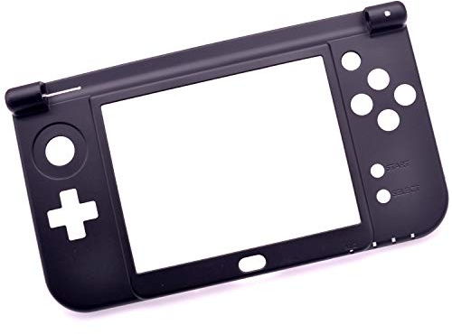 Deal4GO Sostituzione cerniera parte inferiore inferiore guscio centrale custodia Midframe custodia per Nintendo New 3DS XL/New 3DS LL (nero)