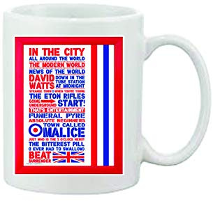 The Jam 'Singles' Novelty Printed Mug