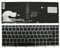 Keyboards4Laptops Française avec Aiguille Argent Cadre Rétro-éclairé Noir Clavier pour Ordinateur Portable (PC) de Remplacement Compatible avec HP EliteBook 840 G5