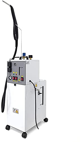 EOLO Pulitrice GVK5P TOP RA Vapore Multiuso Professionale Pulitore Igienizzazione Sanificazione Pavimenti Tappezzeria Pulizia Materassi Anticalcare Made in Italy Garanzia 5 Anni Efficienza A++