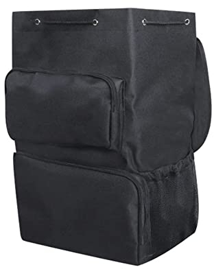 iSpchen Ersatzreifen Müllsack Aufbewahrungstasche große Kapazität faltbarer hängende Reifen Tasche Müllbeutel SUV Kofferraum Organizer für Camping Reisen kompatibel fürWranglerTJ-JK-JL