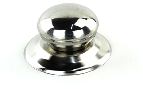 Anneome 1Pc Stainless Steel Pot Lid Cover Replacement Knob Handle Fit for Cookware Lids Non-Stick and Dishwasher Safe Knob for Kettle Frying Pan Saucepan
