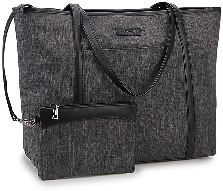 VX VONXURY Handtasche Damen Mittelgroß Laptoptasche 15,6 Zoll Arbeitstasche Shopper Lehrertasche Schultertaschen für Business Schule Universität Reisen