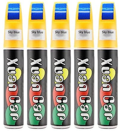 Kongou Rotulador Quitarañazos, Rotulador Reparador De Arañazos, Rotulador para Reparar Arañazos En La Pintura del Coche, Quita Arañazos Impermeable De Secado Rápido para Automóviles (12ml, 5)