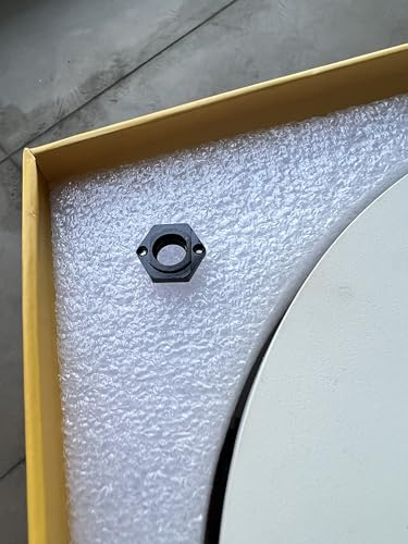 OURCO Replacement Pedal Nuts for Garmin Vector 3 3s Rally RS200 RK100 Bike Pedals Nut Bicycle Repair Accessories Parts Screws, Standar, Black/Silver