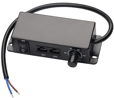 DC 0-10V Dimmer Switch Seriesable Sync Controller Rotary ON/Off for 0/1-10V Dimmable LED Drivers Electronic Ballasts