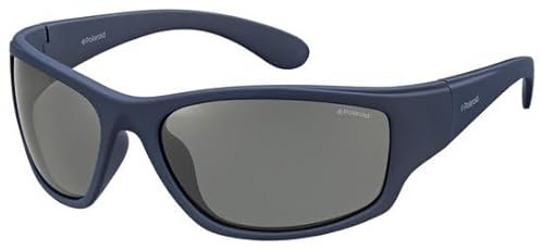 Polaroid® Sonnenbrille Blue Flex - Leichte Polarisierte Sportsonnenbrille UV-Schutz Biegbar, blacks, Einheitsgr��e