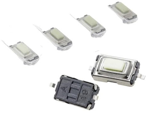 100 Stück Reel Tact Touch Mikroschalter 3 x 6 x 2,5 taktile Druckschalter 3 x 6 x 2,5 mm SMD 2Pin