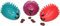 Flamingo Jouet pour Chien Stako Hérisson L, Multicolore – Jouet Résistant et Amusant pour Chiens