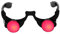 Dtaigou Rote LED-Brille mit leuchtenden Augen, leuchtende Brillen, Requisiten, Halloween-Glühbrille, gruselige rote LED-Brille mit leuchtenden Augen, für Kinder und Erwachsene