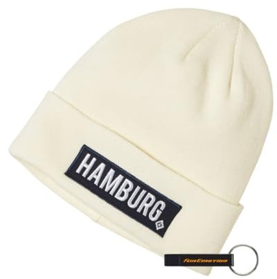 Hamburger SV HSV Mütze Stella Wintermütze Beanie 100% Polyacryl HSV Fanartikel + FanEmotion Flaschenöffner