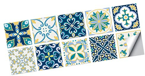 UPKOCH 10stücke Fliesenaufkleber Für Küche Fliesen Aufkleber Wand Fliesen Aufkleber Pvc Fliesenaufkleber Abziehbare Fliesendekor Für Zuhause Leicht Zu Reinigen Und Langlebig