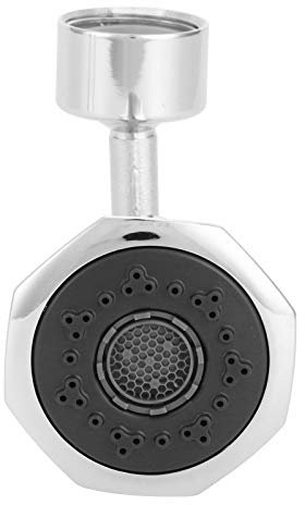 Rotazione a 360 Gradi Easy Installa un Ugello di Rubinetto 'Acqua Aeratore del Rubinetto, Placcatura Liscia, Non per L'uso della Cucina, Risolvere Problemi di Acqua Dura con