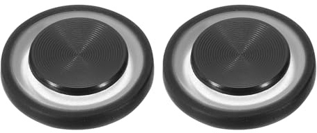 PATIKIL 2 Stück Handy-Spiel-Joystick Mattierter Smartphone Schwarz | Spiral-Spiel-Controller, Touchscreen-Joystick, Mit Aufbewahrungsbox, Für Handy Tablet