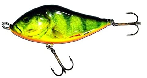 Salmo Slider Jerkbait hot perch RHP, sinking 7cm 21g