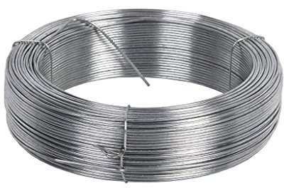 Rollo de Alambre Galvanizado Peso kg:1 Diametro mm:1,3 N:8